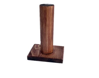 Solid Wood Bracelet Holder, Wooden Vertical Bangle Bracelet Stand, Jewelry Organizer, 10 Color choices