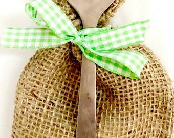 Cilantro Seeds Garden Spoon Marker/Seed Set