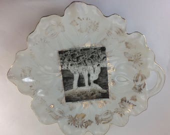 Bridal Alter Mammoth Cave Kentucky tourist plate HC Ganter photography vintage USA 1908 unique