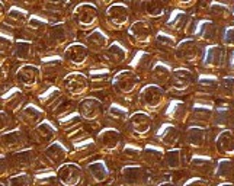 0101 LIght Topaz Luster MIYUKI® 11/0 DELICAS - 5 gram bag - Size 11