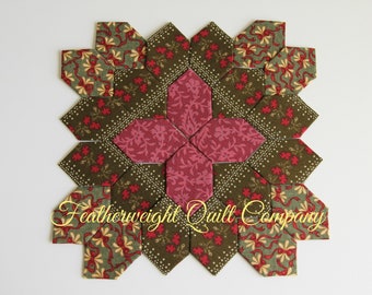 Patchwork of the Crosses - Lucy Boston - Civil War Block kit # 09 - 2018