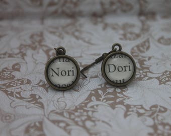 Nori ~ Dori Earrings ~ The Hobbit ~ J.R.R Tolkien ~
