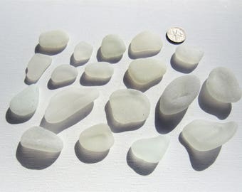 White Sea Glass. Seafoam white seaglass. White beach glass. Sea glass craft supplies. Nautical. Beach crafts. Seaglass pendant. Beach decor
