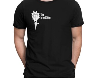 Men's Funny Father's Day Gift Idea Shirt - Rick and Morty T-Shirt The Grandfather - Grandpa shirt funny parody The Grandfather Tshirt