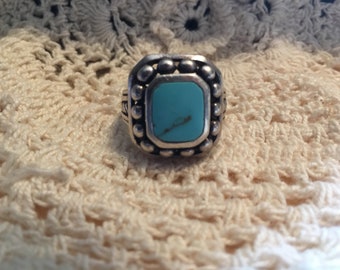 Turquoise's and Sterling Silver Ring