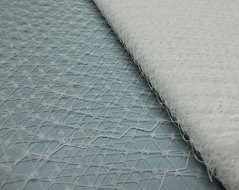 Weekly Promos -- 5 Yards 9 inches wide Russian/French Veiling -- IVORY