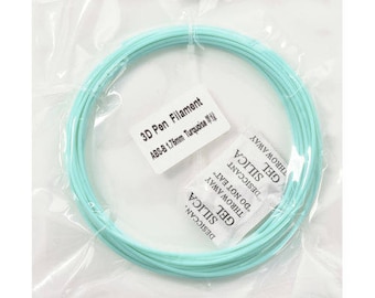 Turquoise blue filament for 5 meters x 3D pen