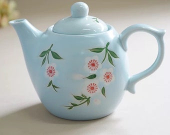 Floral spring vibe tea set 4 tea cups