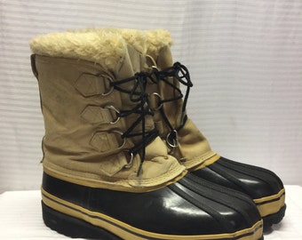 Rubber boots, Leather, Duck, Boots, Rain Boots, Mens 11