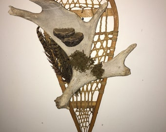 Custom Moose antler snowshoe