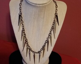Spike Statement Necklace