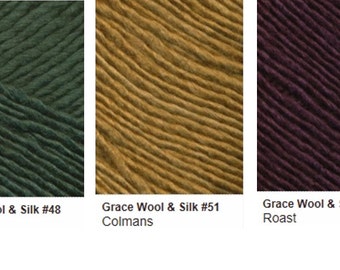 Louisa Harding GRACE Wool and Silk DK Weight Yarn