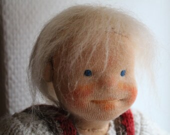 Handmade Waldorf Inspired Doll