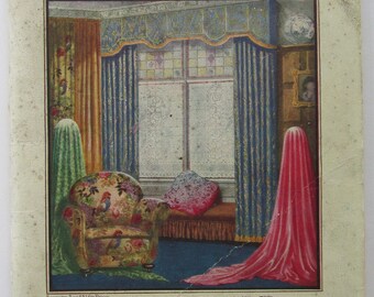 Peach and Sons Catalogue c. 1930s Home Decorations (Soft Furnishings)
