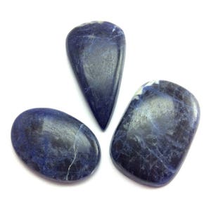 Blue jasper cabochons gemstone 35 to 45mm