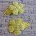 Tiny Snap Clips / Yellow Flower / Baby Snap Clip / Newborn Hair Clips / Newborn Snap Clips / Baby Hair Clips