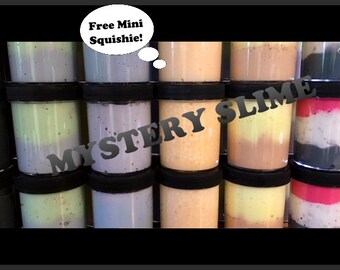 Slime Mystery Box | Cheap | Scented | SQUISHY | Small | Floam or Crunchy | ASMR | Mystery Package