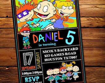 Rugrats Invitation 