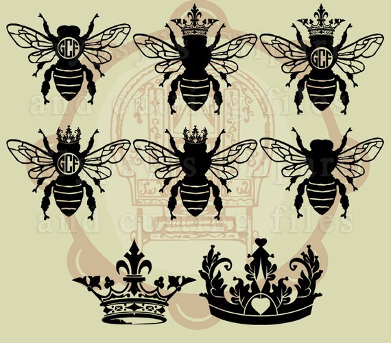 Free Free 317 Crown Queen Bee Svg Free SVG PNG EPS DXF File