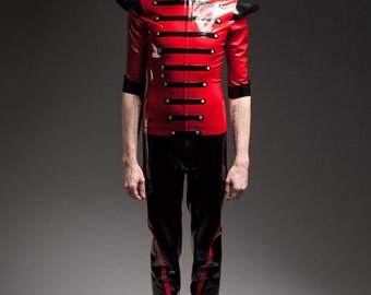 Latex military trousers "Regimental Trousers" by Maniac Latex