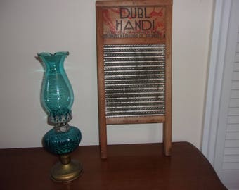 Vintage DUBL HANDI small washboard by Columbus Washboard Co. - Columbus, OH