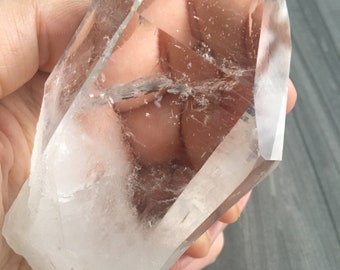 Record Keeper High Grade Rough Clear Quartz Point (II)