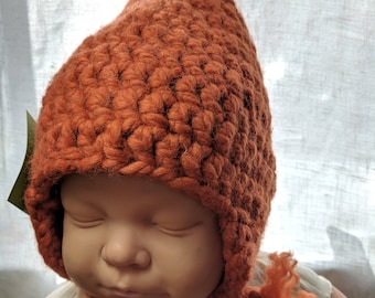 Cozy and warm Infant Gnome Hat