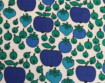 Vintage european cotton fabric