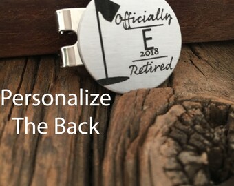 Retirement Gift Golf Ball Marker Retirement Gift Mens Gift Golf Marker Retiree Gift Retirement Party Gift For Retired Boss