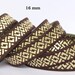 Lace embroidered medieval jacquard width 16 mm