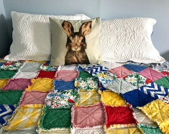 Queen Size Rag Quilt
