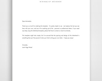 personal letterhead modern selo l ink co