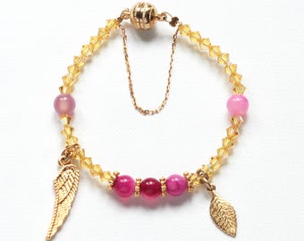 Bracelet "SUN" , Preppy Chic and very sunny bracelet