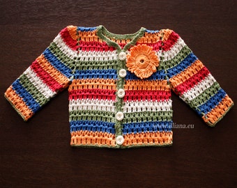 Crochet Baby Cardigan
