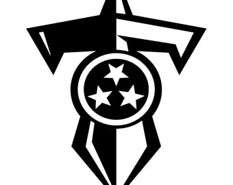 Tennessee Titans Decal, Tennessee Titans Sticker, Laptop Decal, Laptop Sticker, Macbook Decal, Tech Accessories