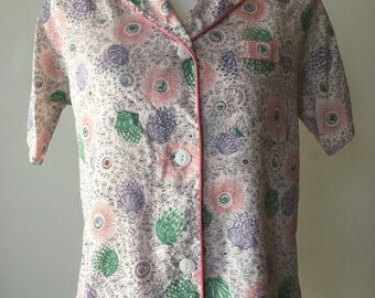 1950s Soft Nylon Pajama Set