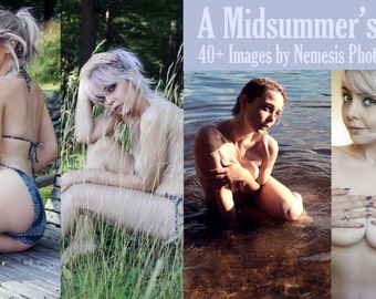 A Midsummer's Day- Modern Pin-up Set