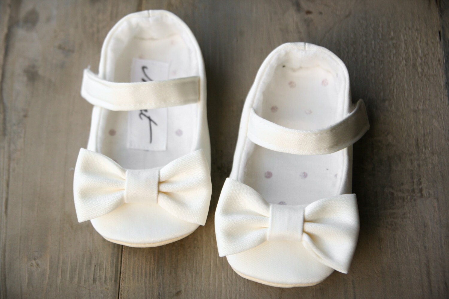 white baby dress shoes