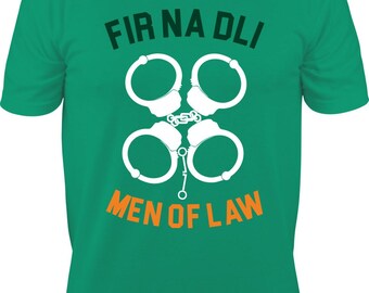 St. Patrick's Day Police shirt - St. Patrick's Day shirt - Police shirt - Fir Na Dli Shirt - Shamrock Shirt - Shamrock Police Shirt