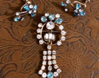 Vintage Gold Filled Demi Parure Jewelry Set