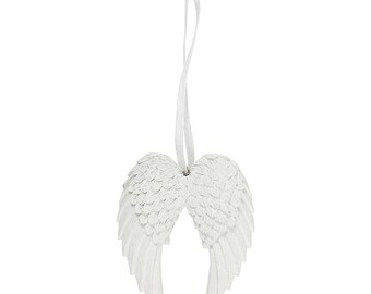 Double Angel Wing Hanging Decoration