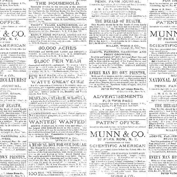 Digital Paper with newspaper print seamless pattern perfect