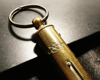 Antique brass spring balance scales, Salter, 10 troy