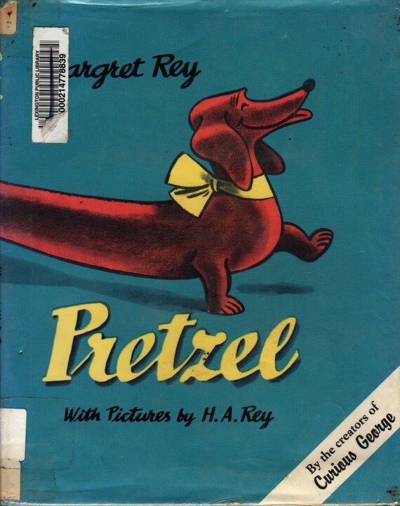 Pretzel + Margret Rey + H. A. Rey + 1997 + Vintage Kids Book