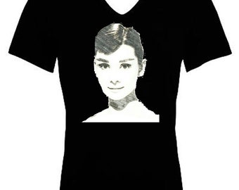 Audrey hepburn tshirt, Audrey hepburn gifts, Hollywood shirt, Audrey hepburn, Old hollywood gift, Hollywood tshirt, Hollywood glamour, Gift