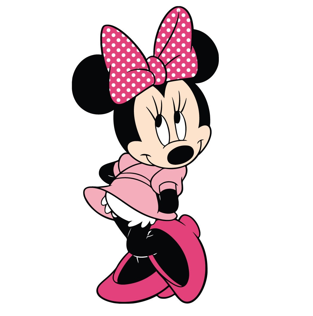 Minnie mouse shy svg Minnie mouse shy eps Minnie mouse shy