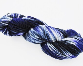 Superwash 4ply wool/nylon, sock yarn, Hand Dyed, 100g