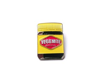 VEGEMITE Australian Pin Enamel Large lapel Pin Gift