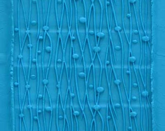 Kor Tools -016 Lines and Dots texture roller for polymer clay you keep the design rolling