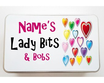 Personalised Tin - Bits & Bobs